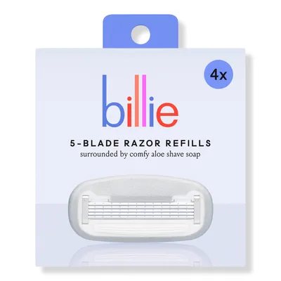 billie 5 Blade Razor Refills - ct