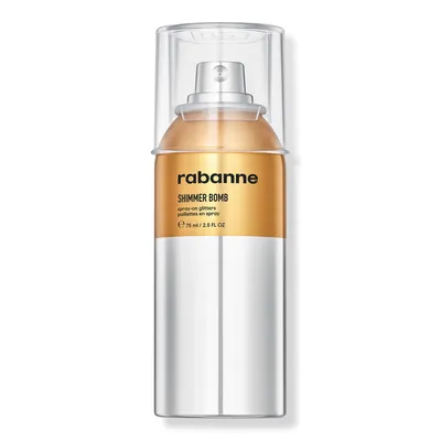 Rabanne Shimmer Bomb Face & Body Spray-On Glitter - Dore