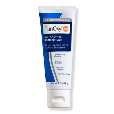 PanOxyl Oil Control Moisturizer with Broad Spectrum SPF 30 Mineral Sunscreen
