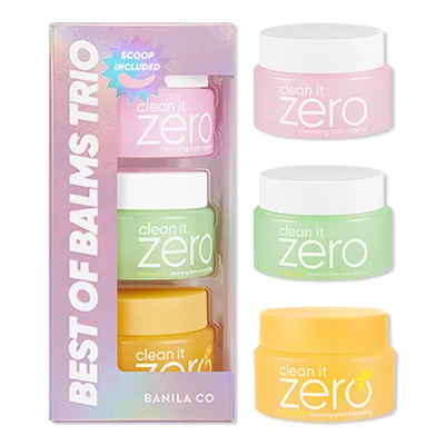Banila Co Clean it Zero Best of Balms Trio - 3-in-1 Cleansing balms