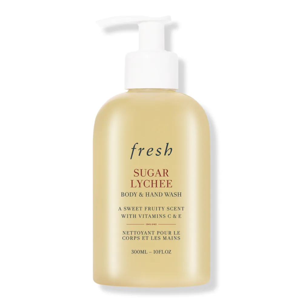 fresh Body & Hand Wash with Vitamins C & E - Sugar Lychee