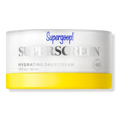 Supergoop! Superscreen Rich Hydrating Cream SPF 40 Moisturizer