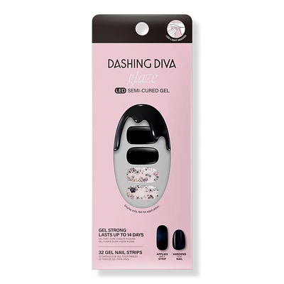 Dashing Diva Twilight Garden Glaze Semi-Cured Gel Art