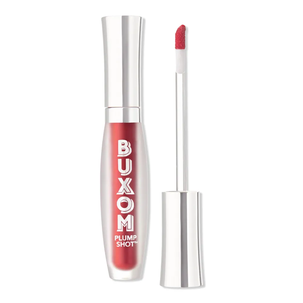 Buxom Plump Shot Plumping and Smoothing Lip Serum Gloss with Peptides Hyaluronic Acid