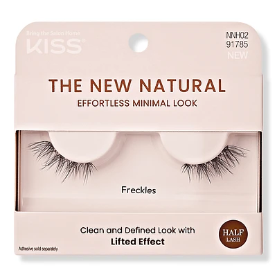 Kiss The New Natural False Eyelashes, Freckles