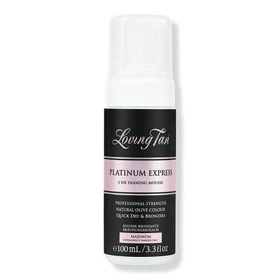 Loving Tan Platinum 2 HR Express Self Tanning Mousse - oz