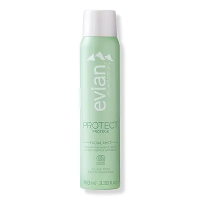 Evian Mineral Spray Protect Facial Mist with Natural Mineral Water