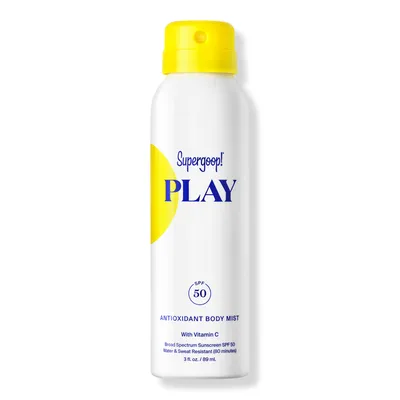 Supergoop! PLAY Antioxidant Body Mist SPF 50 Sunscreen with Vitamin C - oz