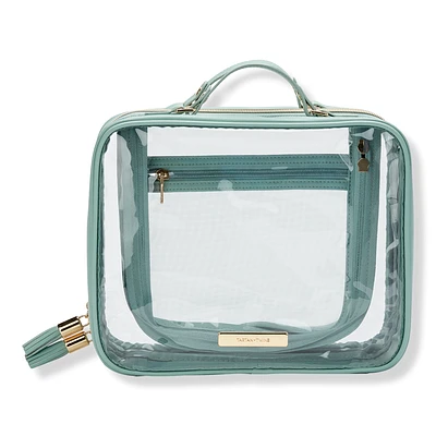 Tartan + Twine Clear Sage-Trimmed Weekender