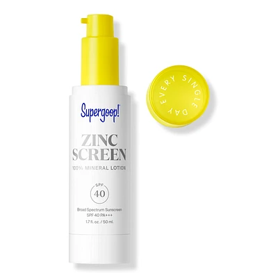 Supergoop! Zincscreen 100% Mineral Lotion SPF 40