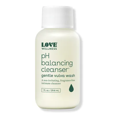 Love Wellness Travel Size pH Balanced Cleanser: Vulva Cleanser