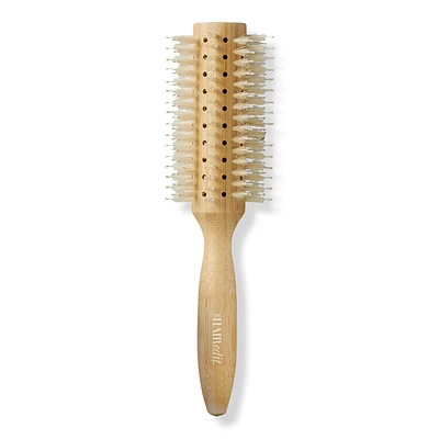 The Hair Edit Sleek Goddess Boar Bristle Bamboo Round Brush