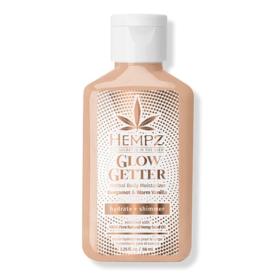 Hempz Glow Getter Herbal Body Moisturizer with Shimmer - oz