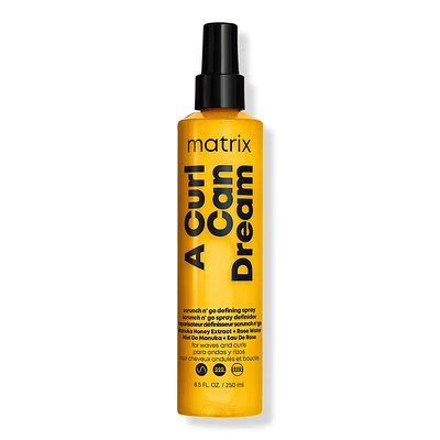 Matrix A Curl Can Dream Scrunch N' Go Defining Spray