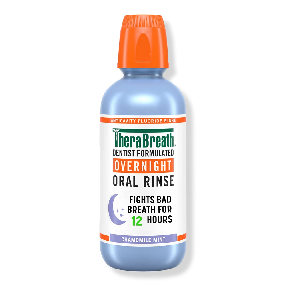 TheraBreath Overnight Mouthwash, Chamomile Mint