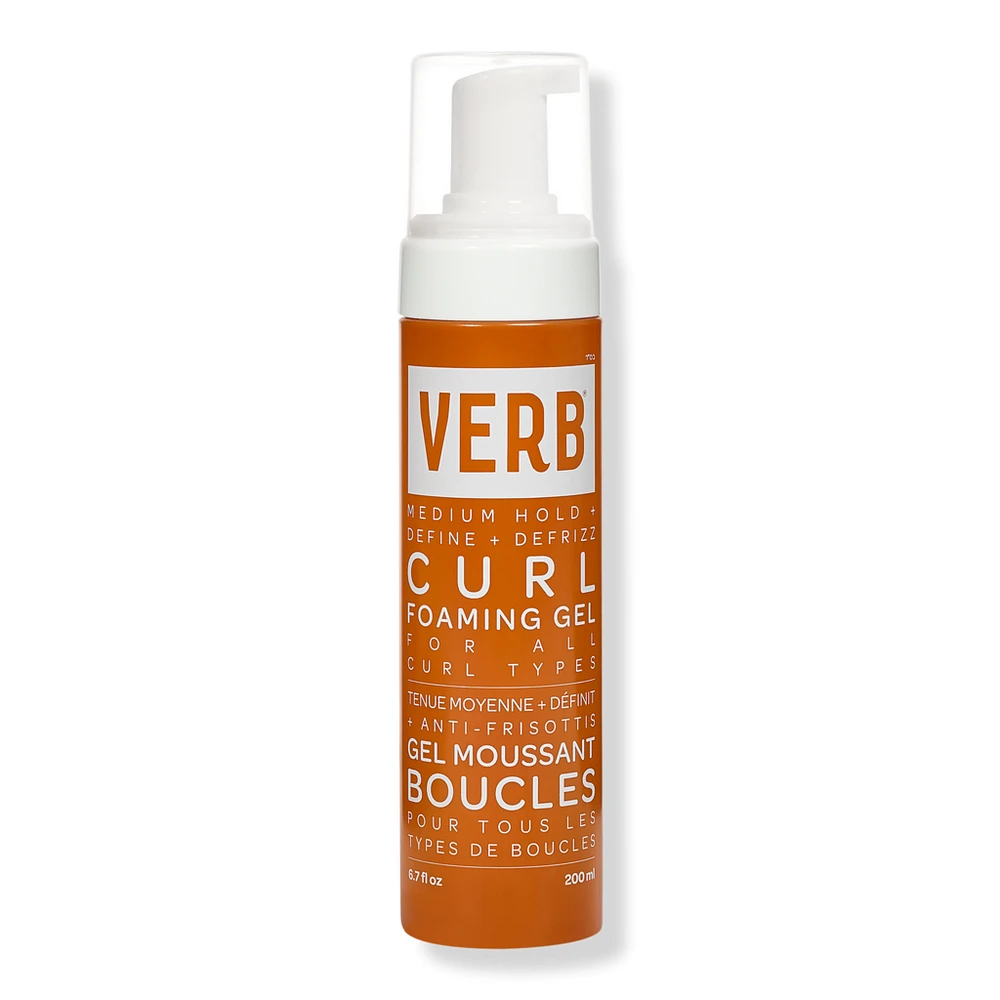 Verb Curl Foaming Gel for Definition + Frizz-Fighting