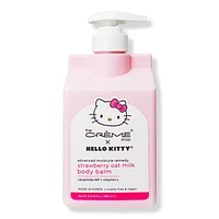 The Creme Shop Hello Kitty Moisture Remedy Body Balm - Strawberry Oat Milk