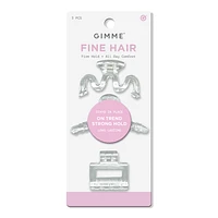 GIMME beauty Fine Hair Assorted Mini Claw Clips