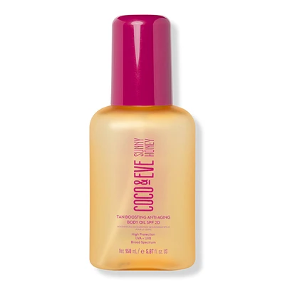 Coco & Eve Tan Boosting Anti-Aging Body Oil SPF20