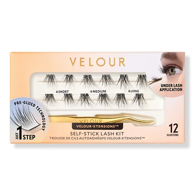 Velour Lashes Velour-Xtensions Self-Stick Everyday Natural Lash Kit