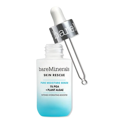 bareMinerals SKIN RESCUE Pure Moisture Serum with 1% PGA and Plant Algae