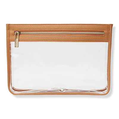 Tartan + Twine Orange Clutch