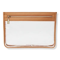 Tartan + Twine Orange Clutch