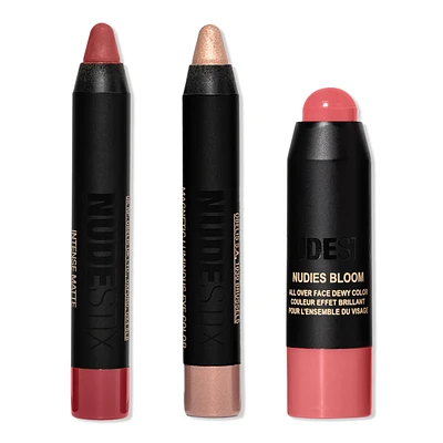 NUDESTIX Sweet Cheeks 3 Piece Mini Kit