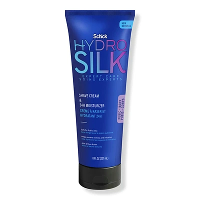 Schick Hydro Silk Shave Cream & 24 Hour Moisturizer