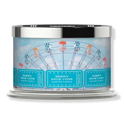 HomeWorx Berry Snow Cone 4-Wick Scented Candle