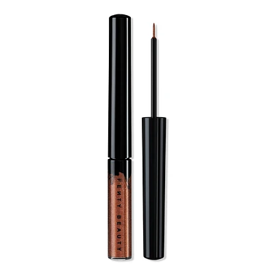 FENTY BEAUTY by Rihanna Glitty Lid Shimmer Liquid Eyeliner - Bronze All Ova Collection - Ritzy Rose