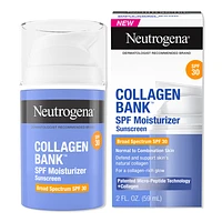 Neutrogena Collagen Bank Daily Face Moisturizer with SPF 30 - oz