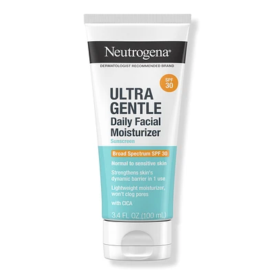 Neutrogena Ultra Gentle Daily Facial Moisturizer Sunscreen Broad Spectrum SPF 30