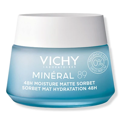 Vichy Mineral 89 48H Moisture Matte Sorbet