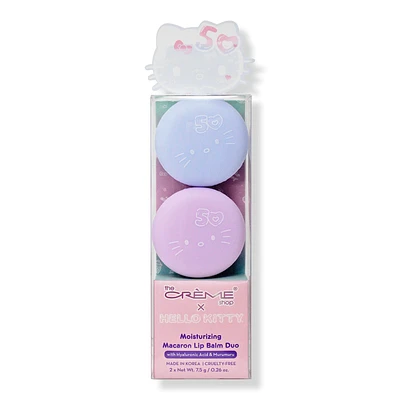 The Creme Shop Hello Kitty 50 Macaron Lip Balm Duo