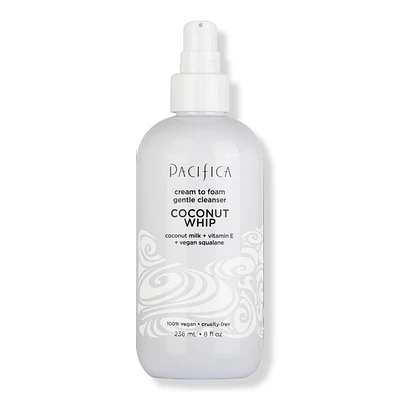 Pacifica Coconut Whip Cream To Foam Gentle Cleanser