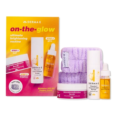 DERMA E Discovery Kit On-The Glow Minis