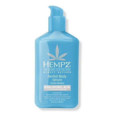 Hempz Ocean Breeze Herbal Body Serum With Hyaluronic Acid