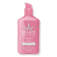 Hempz Sweet Jasmine and Rose Herbal Body Serum with Plant Collagen
