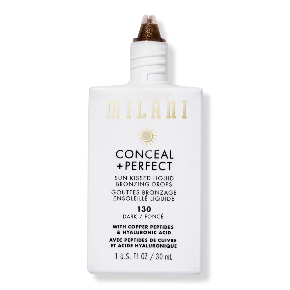 Milani Conceal + Perfect Sun Kissed Liquid Bronzing Drops