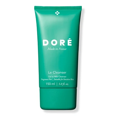 Dore Le Cleanser Gel To Milk Fragrance-Free Cleanser for Sensitive Skin