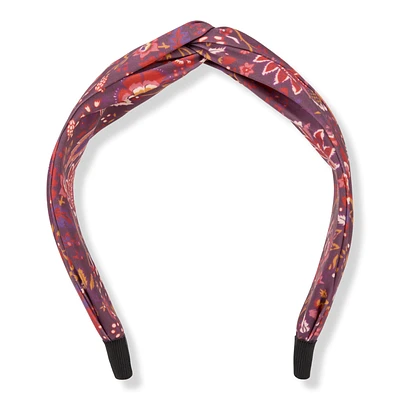 Wet Brush Reclaimed Boho Berry Floral Scarf Headband