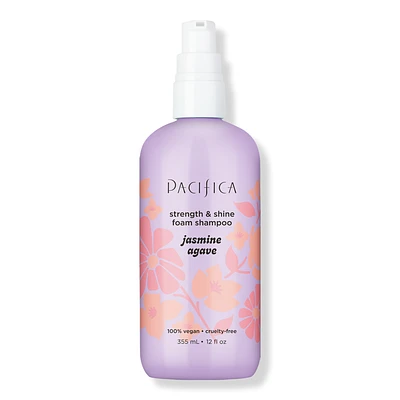Pacifica Jasmine Agave Strength + Shine Foaming Shampoo