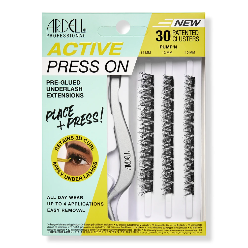 Ardell Active Press On Pre-Glued Underlash Extensions - Pump'n