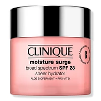 Clinique Moisture Surge Broad Spectrum SPF 28 Sheer Hydrator Moisturizer - oz