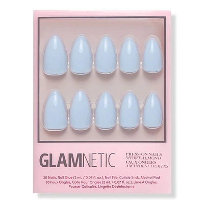Glamnetic Blueberry Milk Press-On Nails