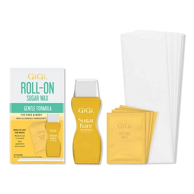 Gigi Sugar Bare Roll On Sugaring Kit