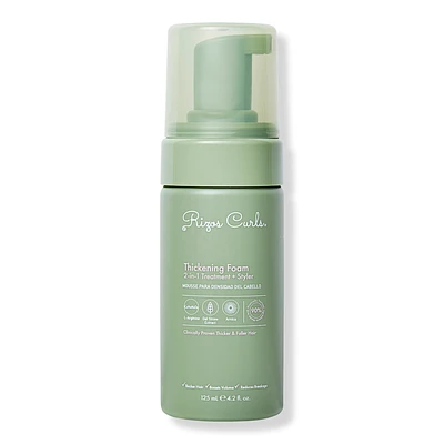 Rizos Curls Thickening Foam: 2-in-1 Treatment + Styler