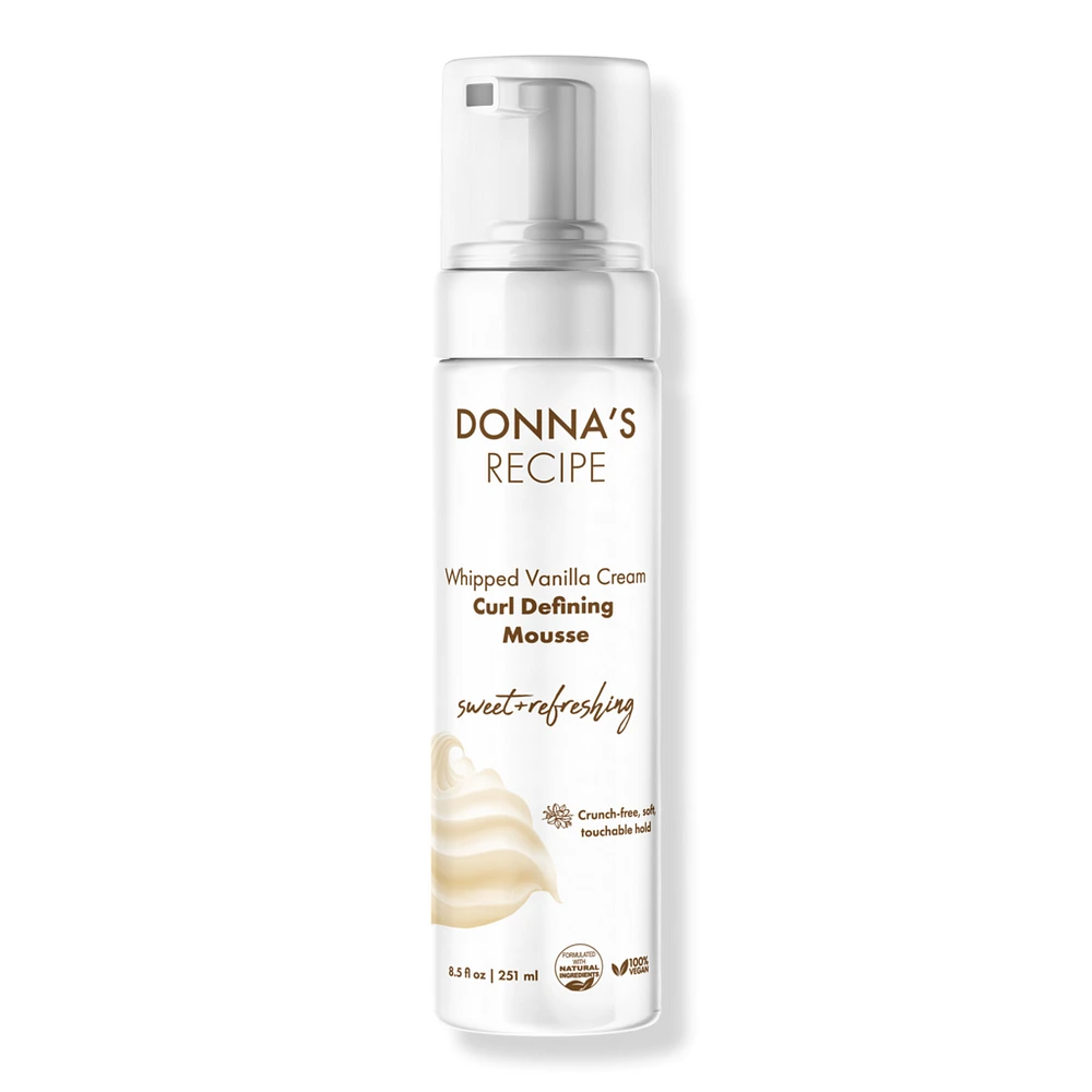 DONNA'S RECIPE Whipped Vanilla Cream Curl Defining Mousse