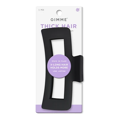 GIMME beauty Thick Hair Rectangle Extra Large Claw Clip